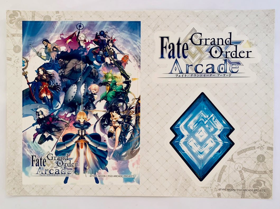 Fate/Grand Order Arcade - Original Sticker Set