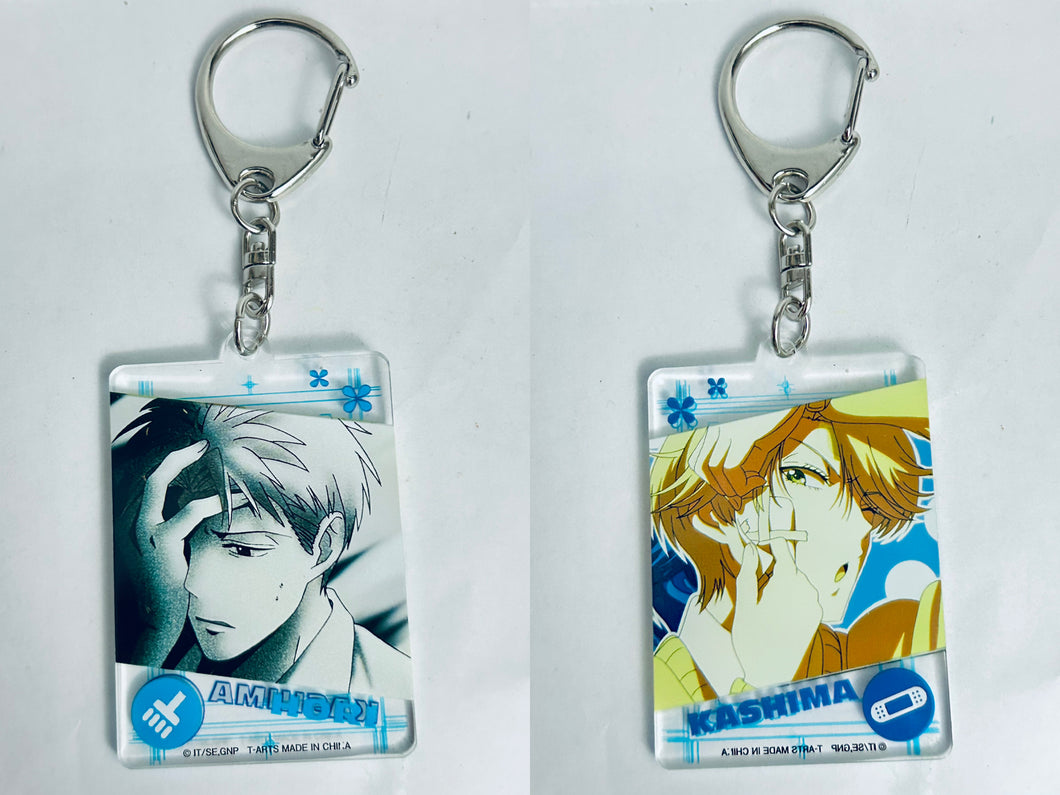 Gekkan Shoujo Nozaki-kun - Hori Masayuki - Kashima Yuu - Acrylic Keychain