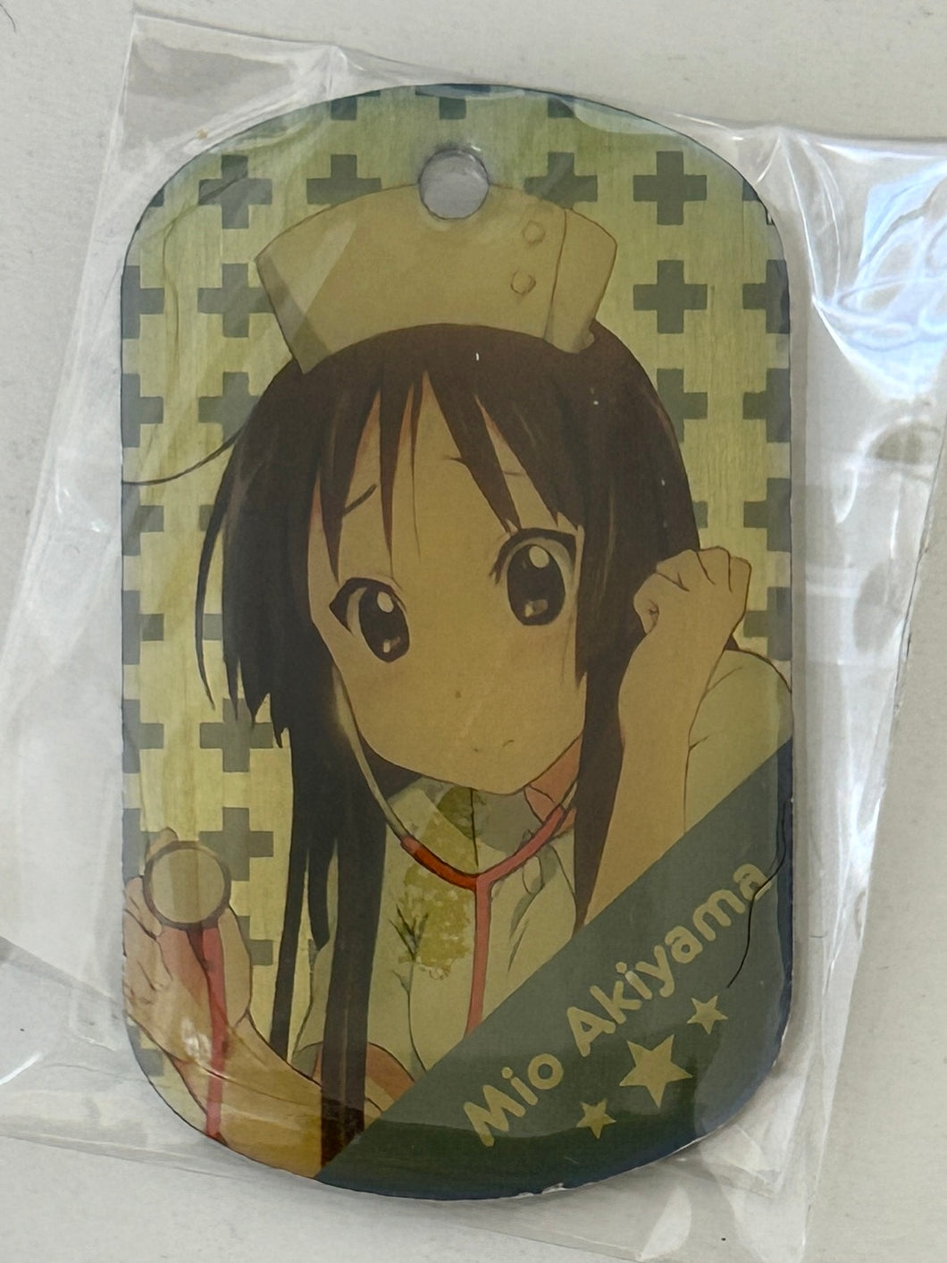 K-ON!! - Akiyama Mio - Metal Tag