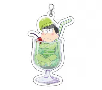 Osomatsu-san - Matsuno Choromatsu - Summer Pine Market Trading Acrylic Charm - Cream Soda Matsu ver.