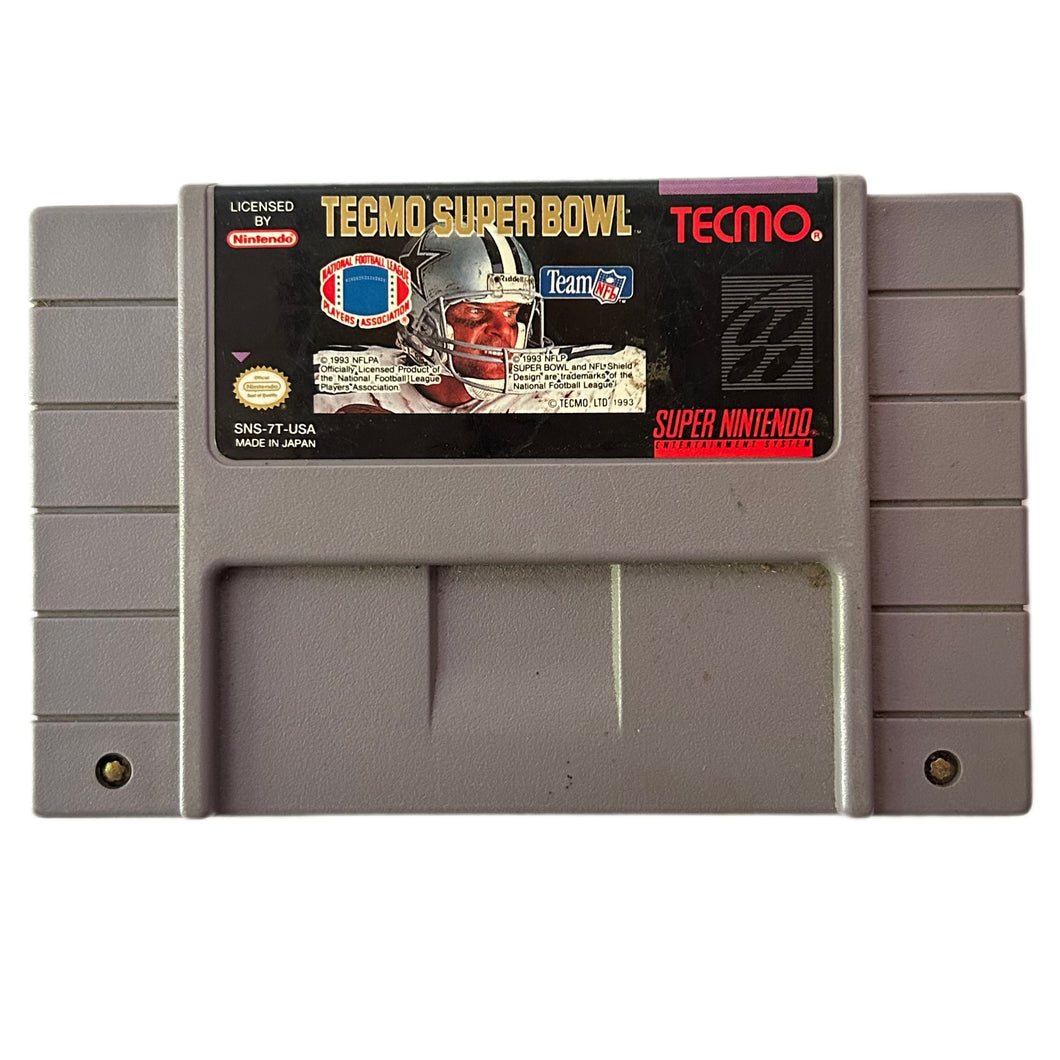 Tecmo Super Bowl - Super Nintendo - SNES - NTSC-US - Cart (SNS-7T-USA)