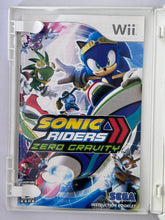 Load image into Gallery viewer, Sonic Riders: Zero Gravity - Nintendo Wii / Wii U - NTSC - Box &amp; Manual (RVL-RS9E-USA)
