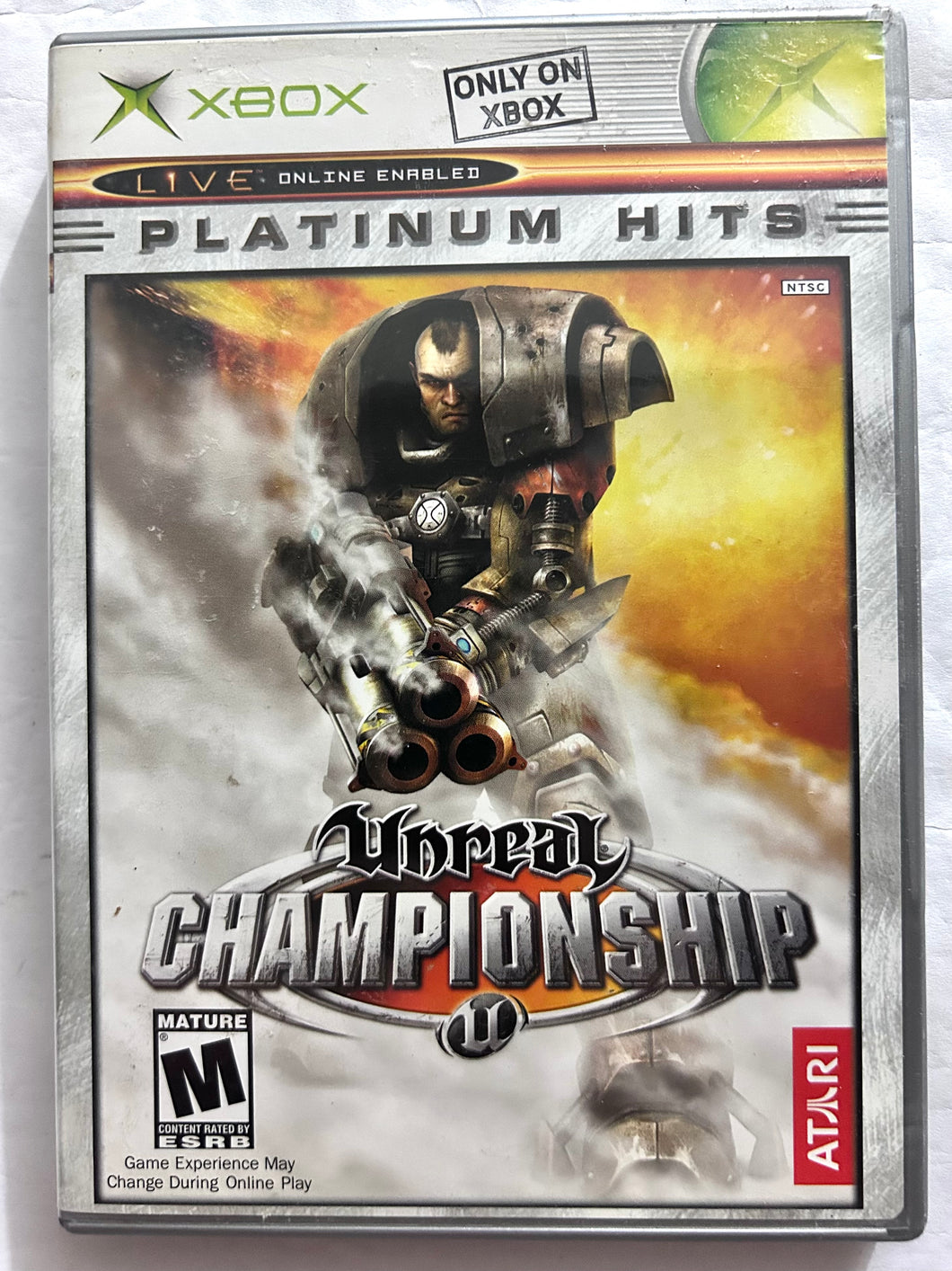 Unreal Championship (Platinum Hits) - Xbox Classic/360 - NTSC - CIB