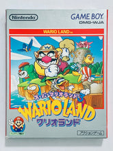 Load image into Gallery viewer, Wario Land: Super Mario Land 3 - GameBoy - Game Boy - Pocket - GBC - GBA - JP - CIB (DMG-WJA)
