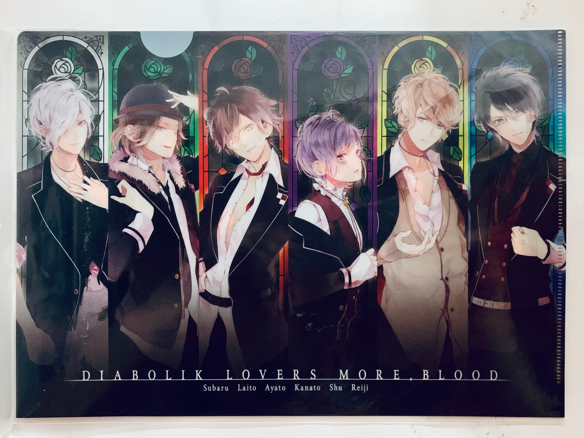 DIABOLIK LOVERS MORE BLOODクリアファイル全12種セット DIABOLIK LOVERS MORE BLOODクリアファイル全12種セット