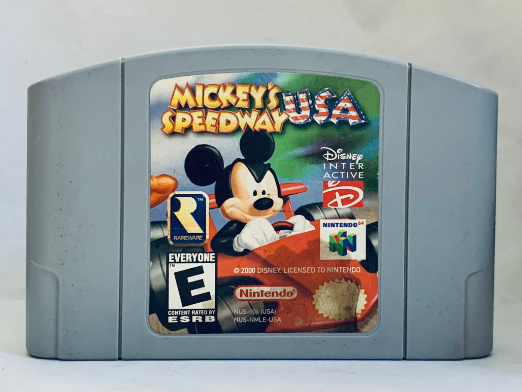 Mickey's Speedway USA - Nintendo 64 - N64 - NTSC-US - Cart (NUS-NMLE-USA)