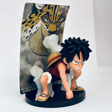 Load image into Gallery viewer, One Piece - Monkey D. Luffy - Rob Lucci - Card Stand Figure - Ichiban Kuji OP Memories
