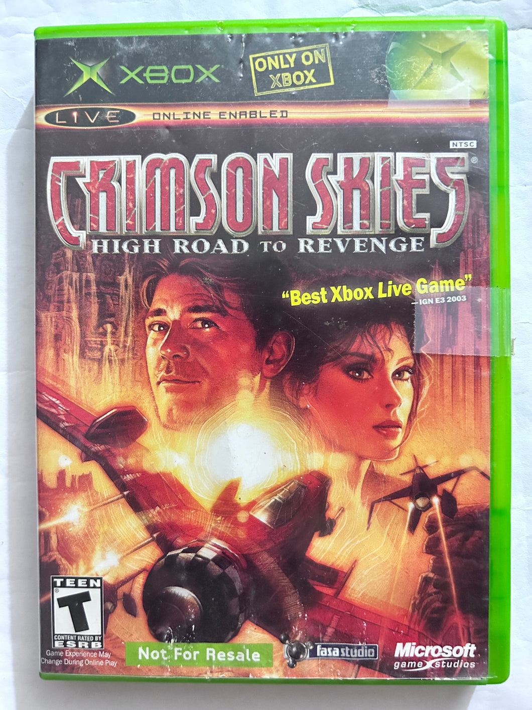 Crimson Skies: High Road to Revenge (Not for Resale) - Xbox Classic/360 - NTSC - Boxed