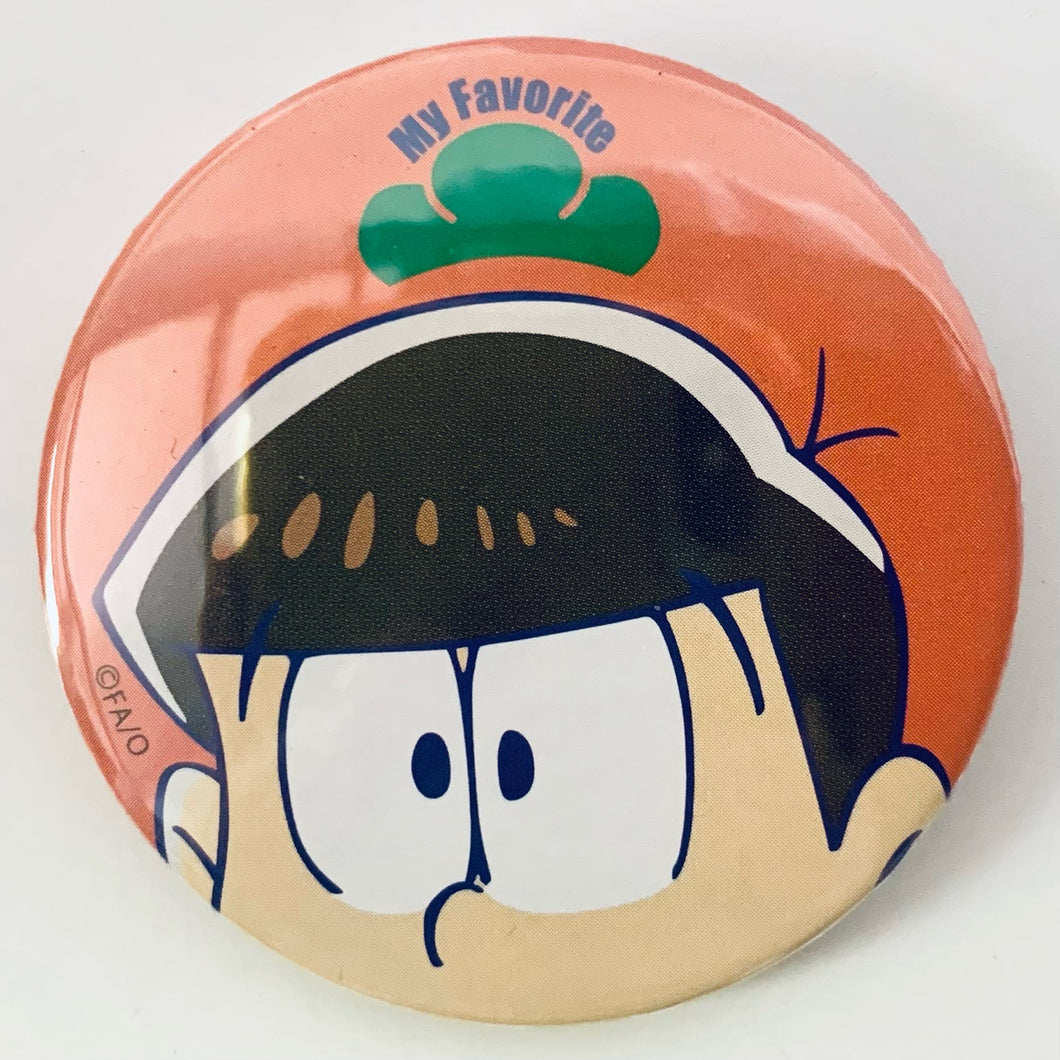 Osomatsu-san - Matsuno Osomatsu - Can Badge (Half Face)