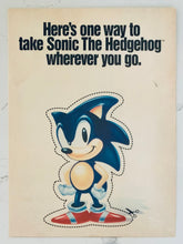 Cargar imagen en el visor de la galería, Sonic the Hedgehog - Game Gear - Original Vintage Advertisement - Print Ads - Laminated A4 Poster
