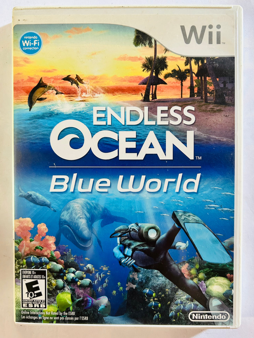 Endless Ocean: Blue World - Nintendo Wii / Wii U - NTSC - CIB (RVL-R4EE-USA)