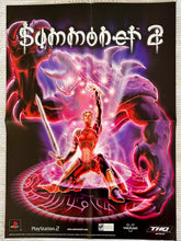 Load image into Gallery viewer, Summoner 2 - PS2 - Vintage Double-sided Poster - Promo
