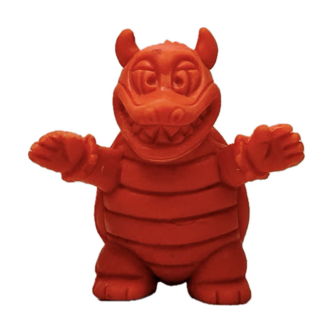 Super Mario Bros. - Daimao Koopa / Bowser - Eraser / Keshigomu - Orange ver.