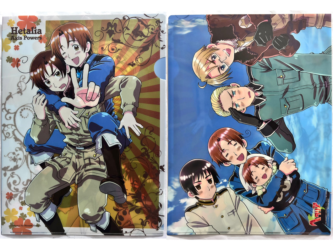 Hetalia Axis Powers - A4 Clear File - Animage November 2009