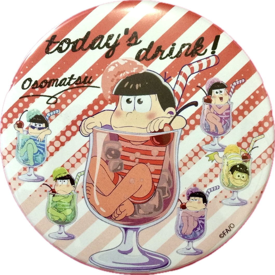 Osomatsu-san - Matsuno Osomatsu - Cream Soda Matsu Trading Can Badge (Special ver.)