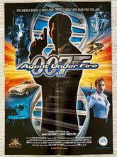 Cargar imagen en el visor de la galería, James Bond 007: Agent Under Fire  - PS2 - Vintage Double-sided Poster - Promo
