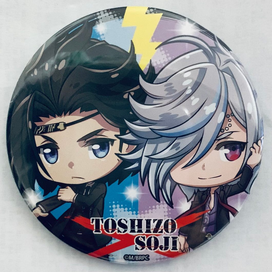 Bakumatsu Rock - Hijikata Toshizou - Okita Souji - Can Badge Collection
