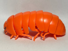 Load image into Gallery viewer, Dango Mushi - Pill Bug - Keychain - Orange - Cuchiwaii

