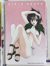 Cargar imagen en el visor de la galería, Girls Bravo - Kojima Kirie &amp; Miharu Sena Kanaka - Illustration Card - Cuchiwaii
