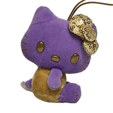Cargar imagen en el visor de la galería, Hello Kitty - Plush Mascot - Strap - Purple - Cuchiwaii
