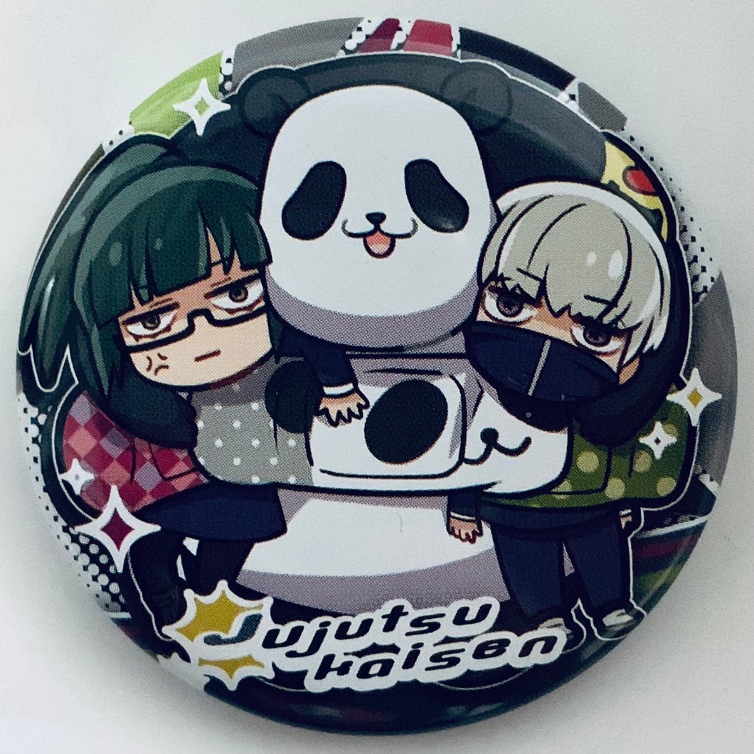 Jujutsu Kaisen - Inumaki Toge - Panda - Zenin Maki - Chara Banchoukou Can Badge