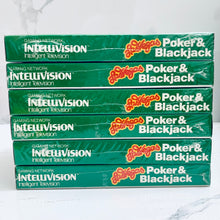 Load image into Gallery viewer, Las Vegas Poker &amp; Blackjack - Mattel Intellivision - NTSC - Brand New (Box of 6)
