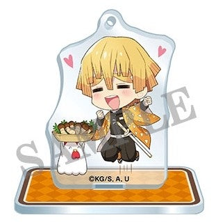 Gekijouban Kimetsu no Yaiba: Mugen Ressha-hen - Agatsuma Zenitsu - KnY x Lawson Campaign Mini Acrylic Stand Mascot (A)