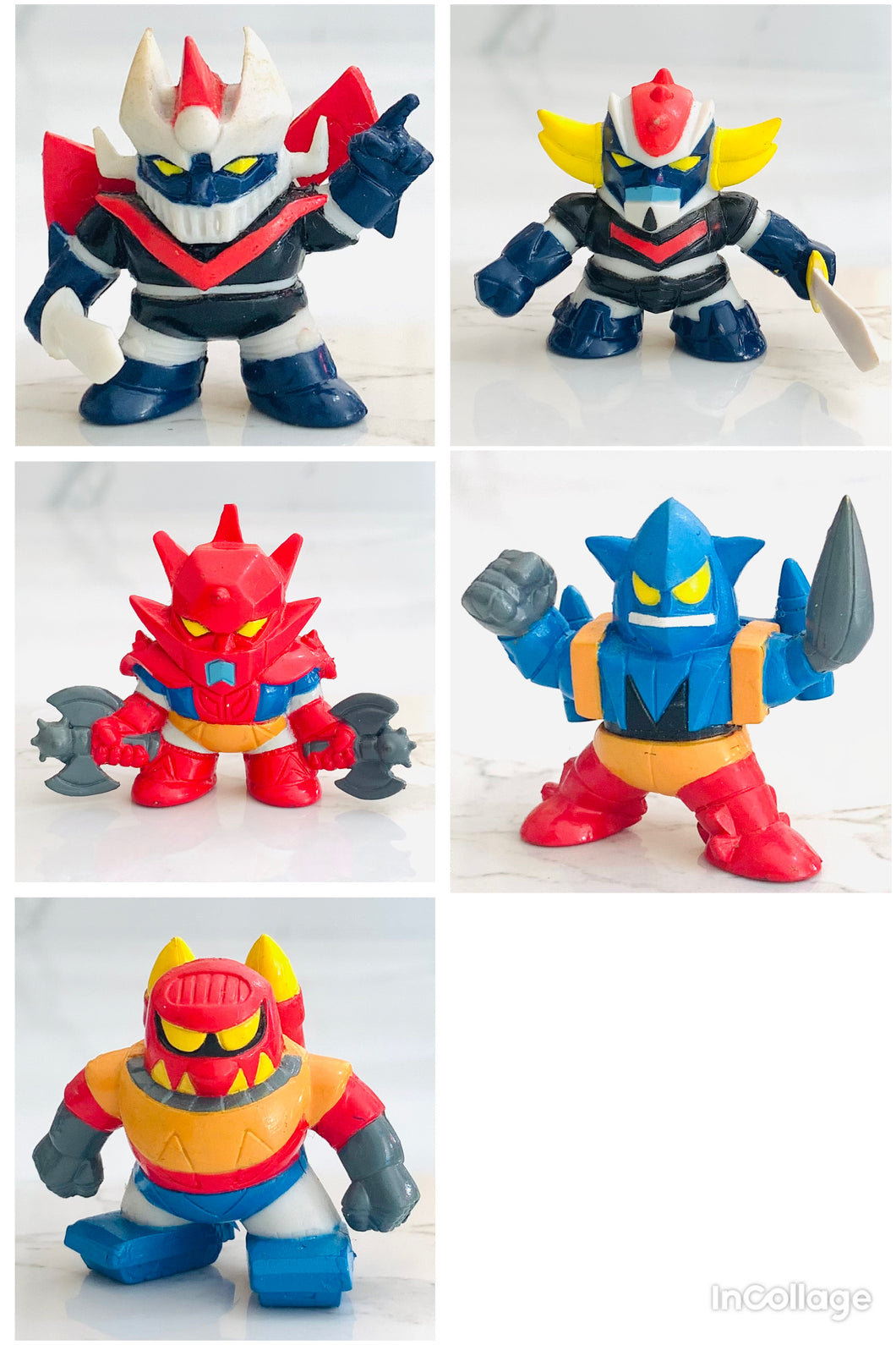 Bandai Super Robot Club 2 - Mini SD Figure - Set of 5