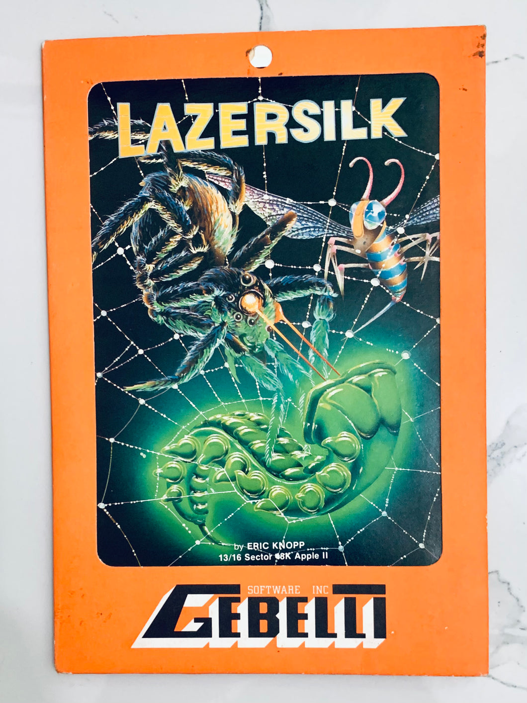 Lazersilk - Apple II/II+/IIe/IIc - Diskette - NTSC - Brand New