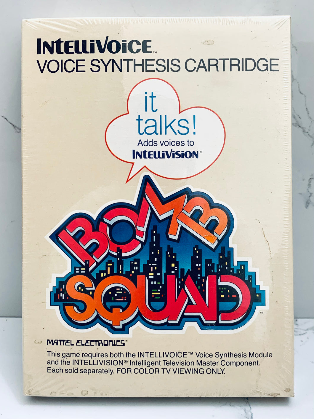 Bomb Squad - Mattel Intellivision - NTSC - Brand New