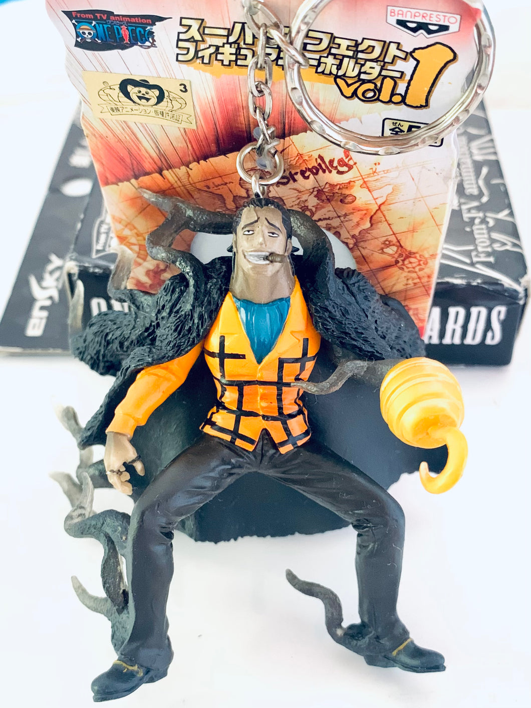One Piece - Sir Crocodile - Super Effect Keychain Vol. 1