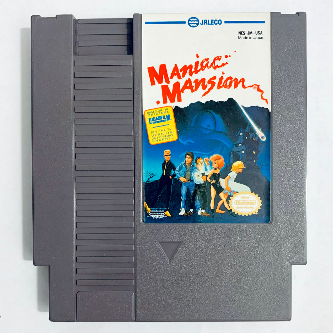 Maniac Mansion - Nintendo Entertainment System - NES - NTSC-US - Cart (NES-JM-USA)