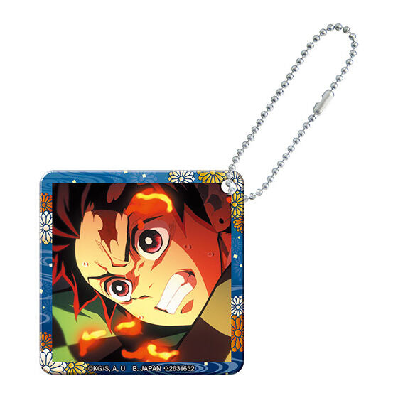 Kimetsu no Yaiba - Yuukaku-hen - Kamado Tanjirou - Capsule Square Meibamen Acrylic Charm (B) (A)