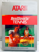 Cargar imagen en el visor de la galería, RealSports Tennis - Atari VCS 2600 - NTSC - Brand New
