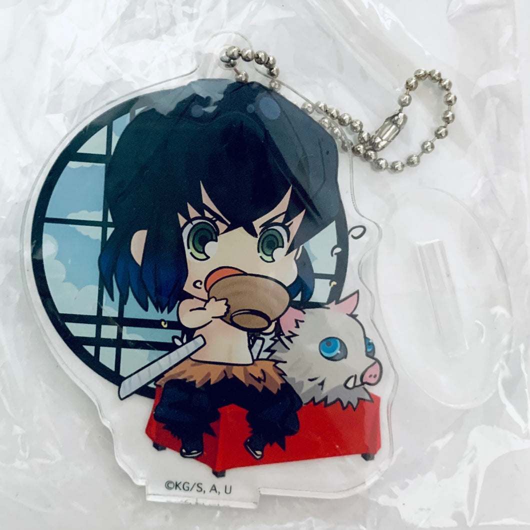 Kimetsu no Yaiba - Hashibira Inosuke - Tojikore Machiai Chaya Acrylic Keychain