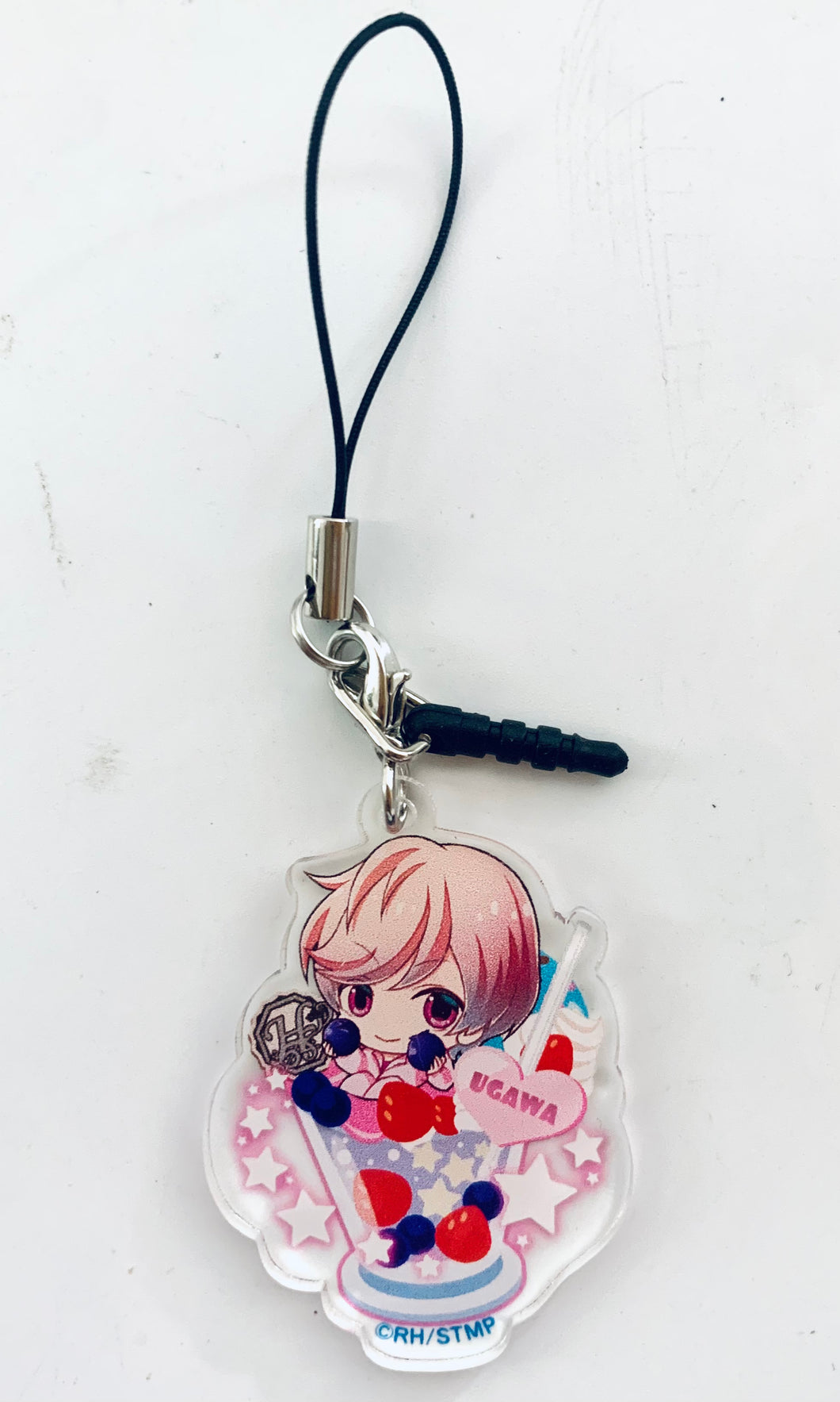 High School Star Musical - Ugawa Akira - Star-mu Trading Acrylic Earphone Jack Accessory Vol.2 - Strap