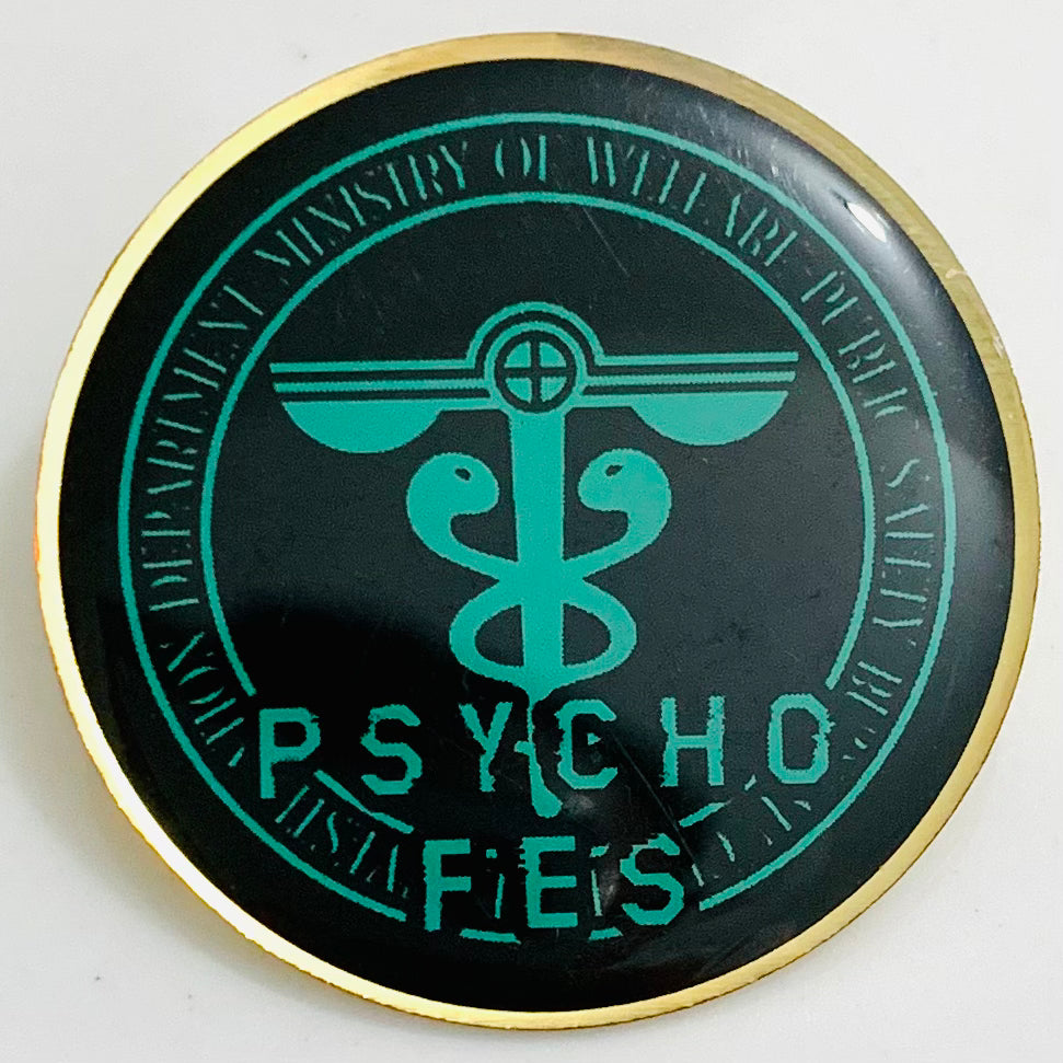 Psycho Pass - Public Safety Department Criminal Investigation Department - PSYCHO-FES Metal Pin