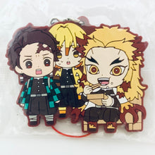 Cargar imagen en el visor de la galería, Kimetsu no Yaiba - Kamado Tanjirou, Agatsuma Zenitsu &amp; Rengoku Kyoujurou - Demon Slayer Capsule Rubber Mascot 11 (Ver. 1)
