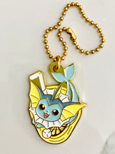 Cargar imagen en el visor de la galería, Pocket Monsters - Vaporeon / Showers - 2018 Pokémon Collection Kuji - Ichiban Kuji ~Pikachu &amp; Eievui~ - Metal Charm
