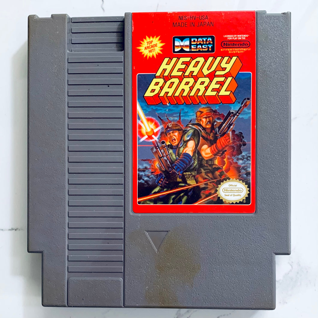 Heavy Barrel - Nintendo Entertainment System - NES - NTSC-US - Cart (NES-HV-USA)