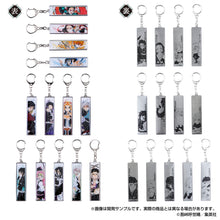 Load image into Gallery viewer, Kimetsu no Yaiba - Iguro Obanai - Demon Slayer: Gotouge Koyoharu Original Painting Exhibition Metal Keychain Collection
