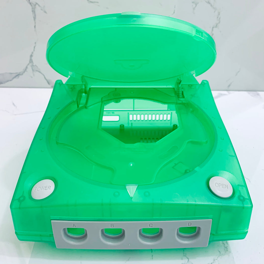 Sega Dreamcast - Translucent Case / Shell - Brand New (Green)