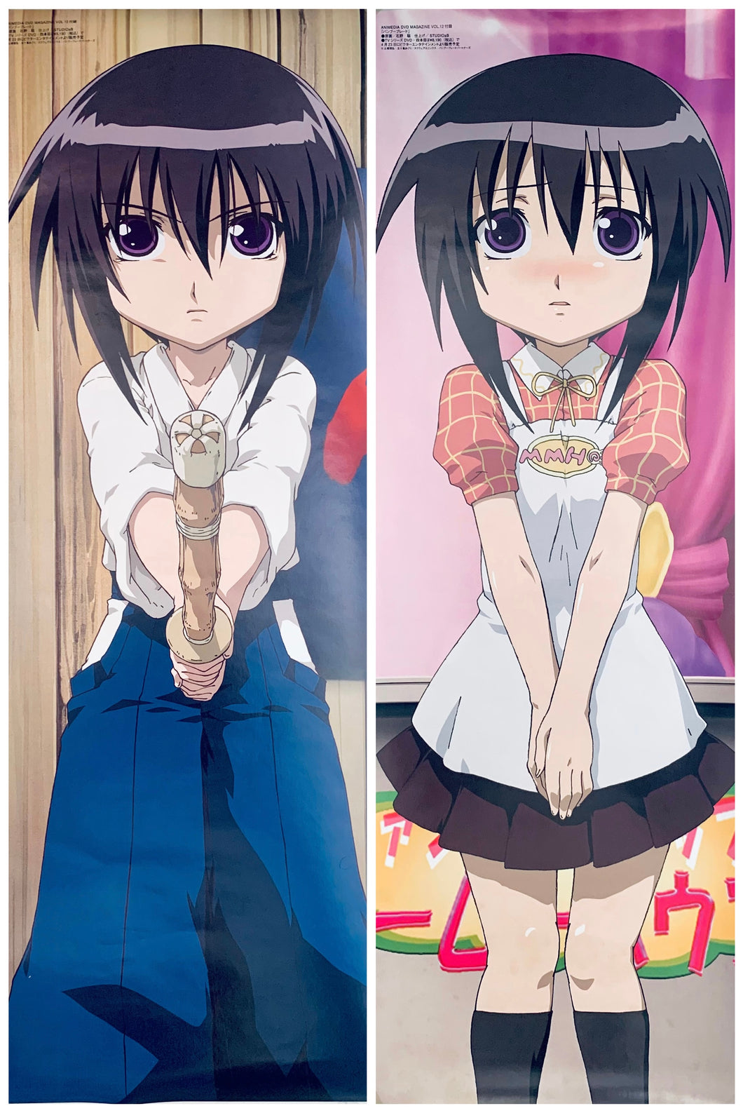 Bamboo Blade - Kawazoe Tamaki - Double-sided Stick Poster - Animedia Vol. 12