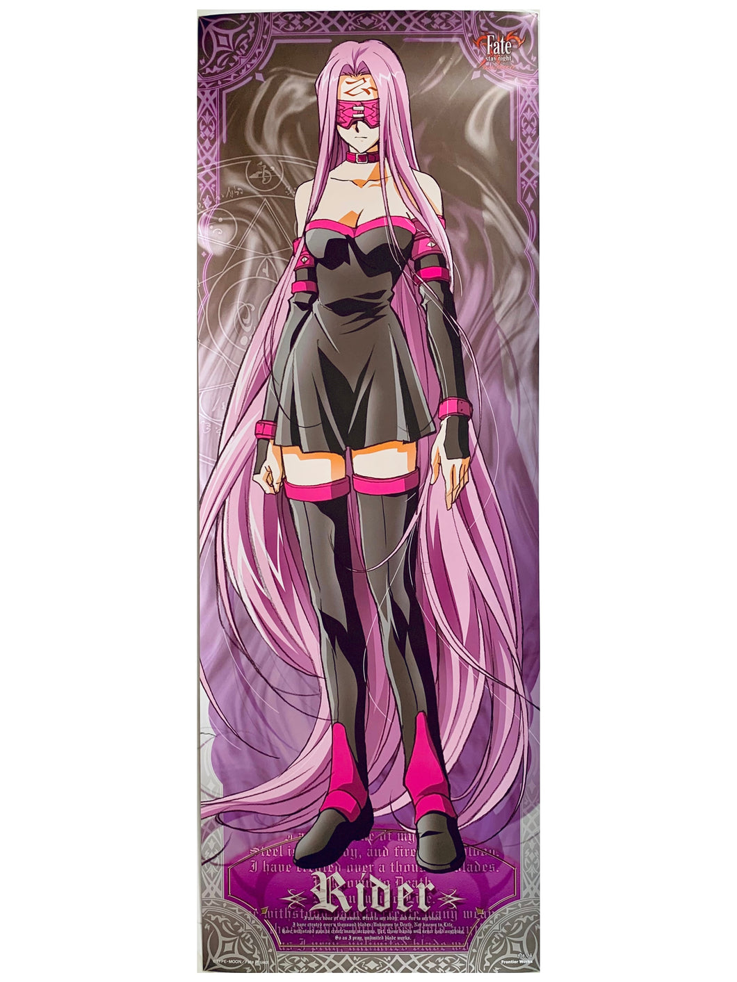 Fate/Stay Night - Medusa - Trading Clip Poster - Stick Poster - Foil Ver.