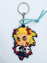 Load image into Gallery viewer, Kimetsu no Yaiba - Rengoku Kyoujurou - 3D Double-side Rubber Keychain
