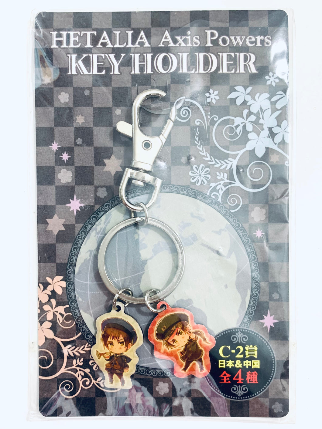 Hetalia Axis Powers - China - Japan - Ani Kuji (C-2) - Keyholder