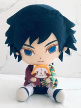 Cargar imagen en el visor de la galería, Kimetsu no Yaiba x Araiguma Rascal - Rascal - Tomioka Giyuu - Big Nuigurumi
