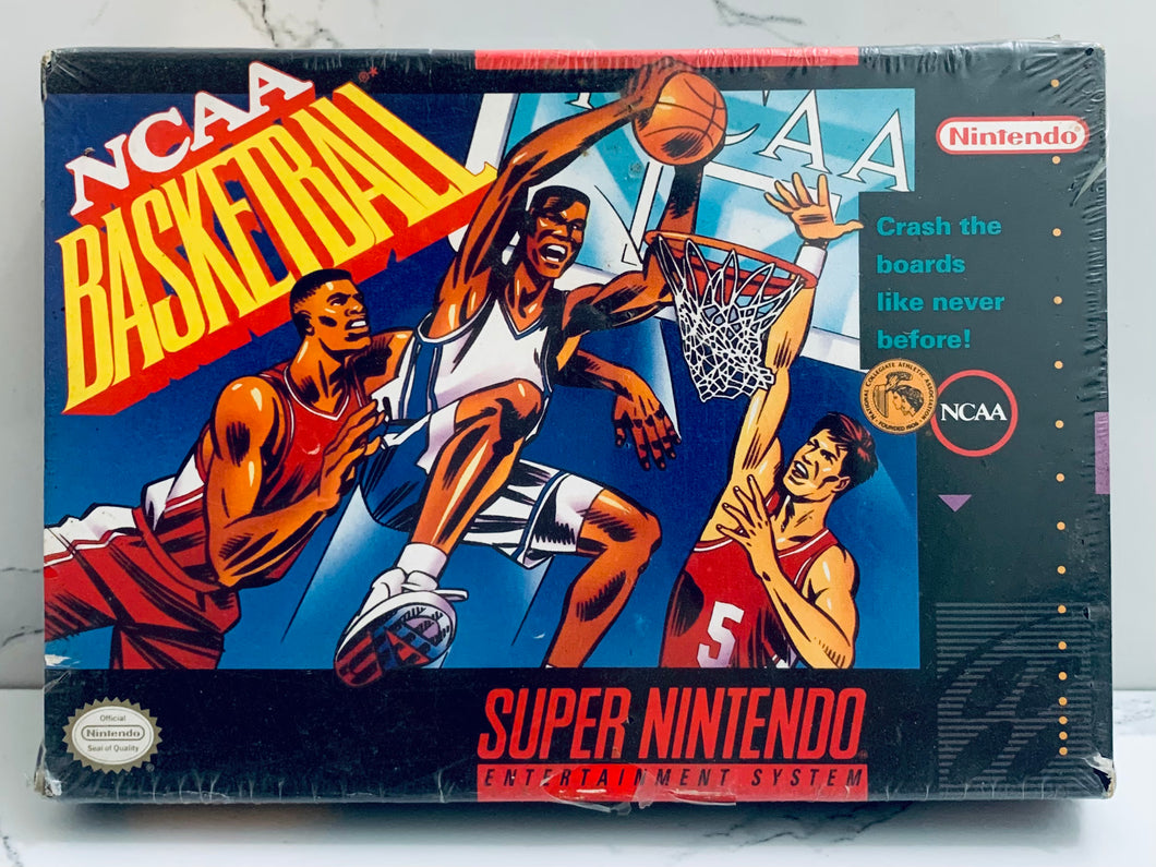 NCAA Basketball - Super Nintendo - SNES - NTSC-US - NOS (SNS-DU-USA)