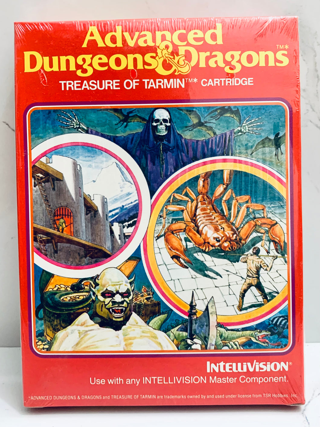 Advanced Dungeons & Dragons: Treasure of Tarmin - Mattel Intellivision - NTSC - Brand New