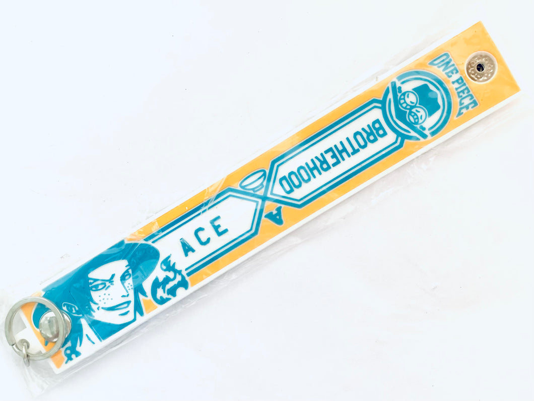 One Piece - Portgas D. Ace - Ichiban Kuji OP ~Passionate Bonds Hen~ - Rubber Keychain - Brotherhood (F Prize)